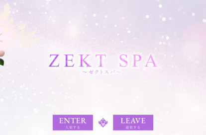 ZEKT SPA（ゼクトスパ） オフィシャルサイト